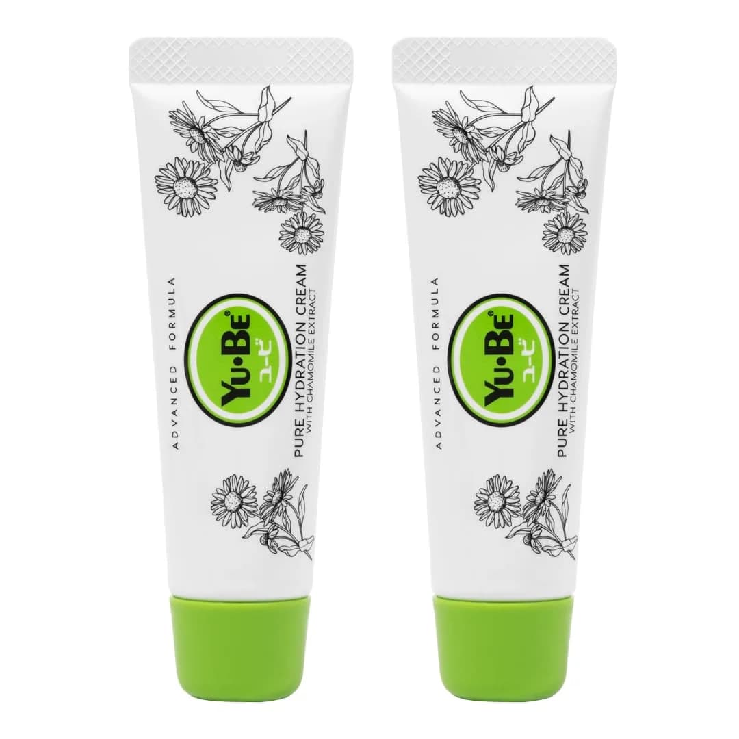 Yu-Be Advanced Formula Moisturizing Lotion Duo 2oz (59ml) | Fragrance-Free Sensitive Skin Hydrator - main product image