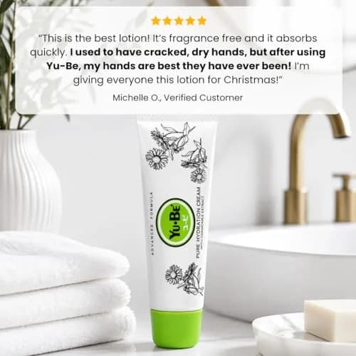 Yu-Be Advanced Formula Moisturizing Lotion Duo 2oz (59ml) | Fragrance-Free Sensitive Skin Hydrator thumbnail 6