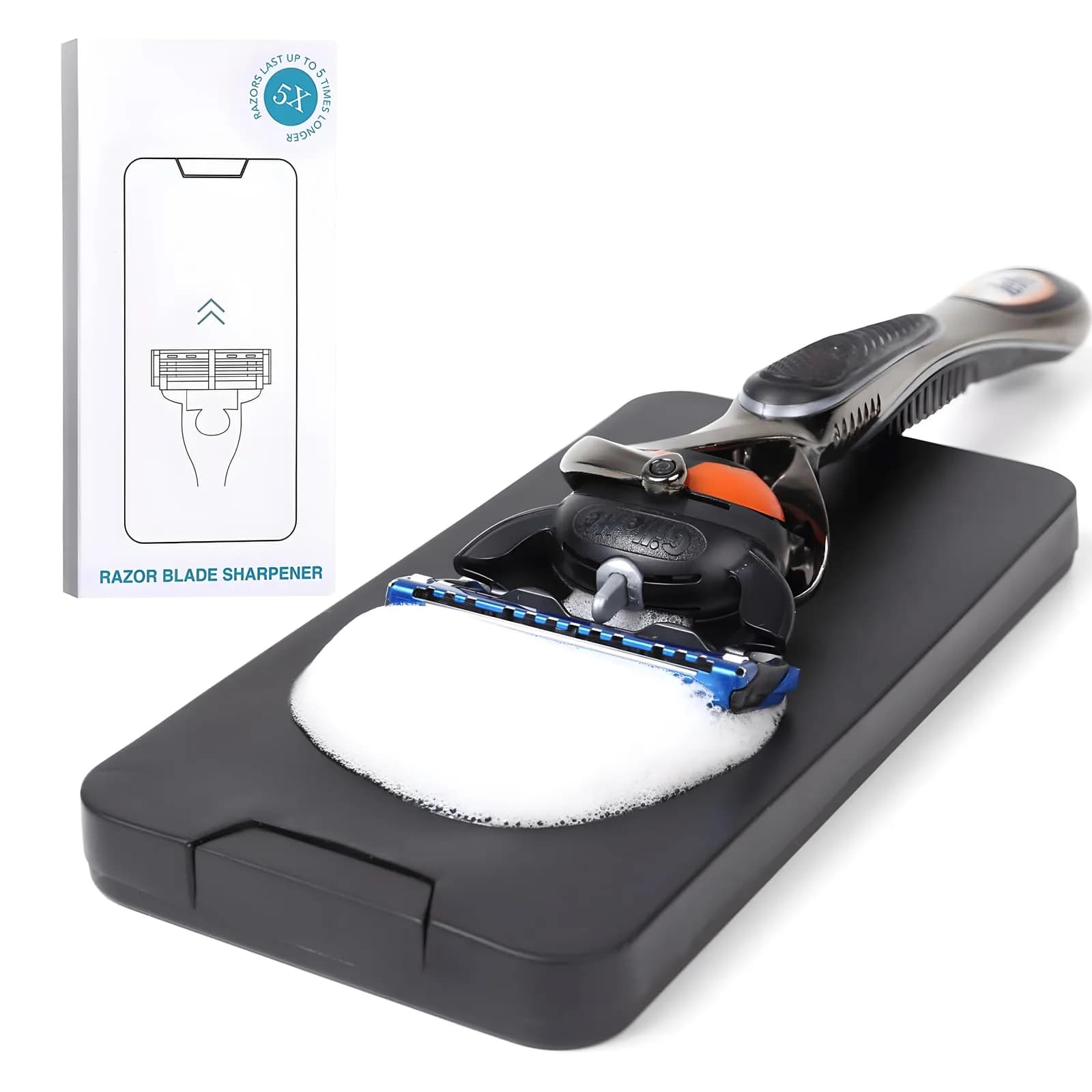 Tomerry Blade Tech Razor Blade Maintainer & Cleaner for Cartridge Razors | Extends Blade Life up to 3-5X