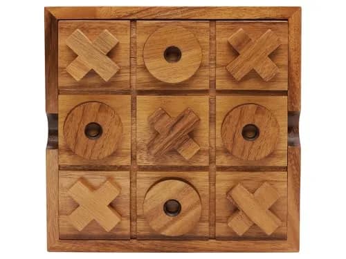 BSIRI Extra Large Tic Tac Toe Board Game | Family & Game Night Decor (8.6 Inch) thumbnail 9