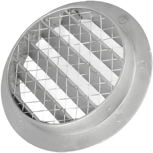 Repa Market 4 Inch Heavy-Duty Aluminum Alloy Gable Vent | Cold Air Intake & Ventilation Cover thumbnail 9