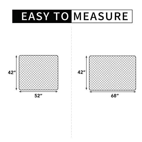 Easy-Going Reversible L Shape Sofa Cover 42 x 68 inches | Microfiber Furniture Protector for Pets & Kids thumbnail 6