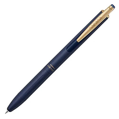 Zebra Sarasa Grand Gel Ballpoint Pen 0.5mm Vintage Blue Black | Luxurious & Water-Resistant thumbnail 1