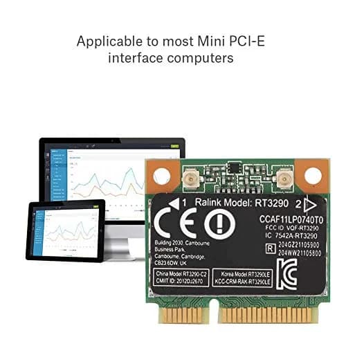 Tangxi RT3290 Mini PCIe Network Card 150Mbps | Bluetooth Enabled for Notebook & Desktop thumbnail 3