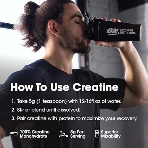 Optimum Nutrition Amino Energy Pre Workout Powder with BCAA & Micronized Creatine Monohydrate, Unflavored, 60 Servings (30 Servings + 30 Servings Bundle) thumbnail 7