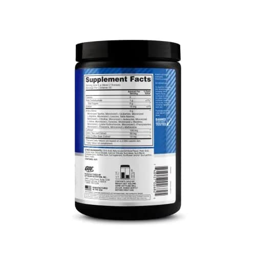 Optimum Nutrition Amino Energy Pre Workout Powder with BCAA & Micronized Creatine Monohydrate, Unflavored, 60 Servings (30 Servings + 30 Servings Bundle) thumbnail 9