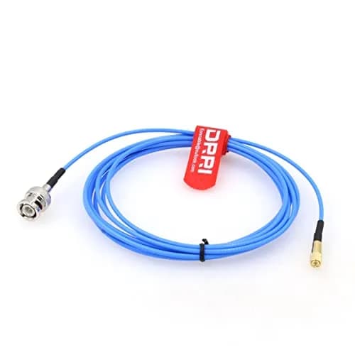DRRI BNC Male to 10-32 UNF Microdot Male Acceleration Sensor Vibration Sensor Test Cable 2m (6.56ft) | High Quality Components thumbnail 1