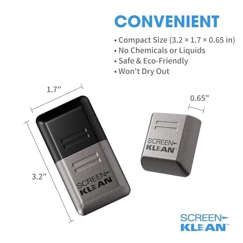 CarbonKlean Silver 1 Count Cleaning Agent | Electroplated Silver Screen Cleaner thumbnail 6