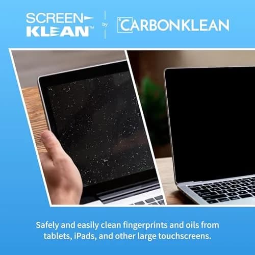 CarbonKlean Silver 1 Count Cleaning Agent | Electroplated Silver Screen Cleaner thumbnail 2
