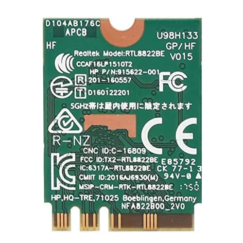 ASHATA RTL8822BE M.2 Network Card with Bluetooth 4.2 | 867Mbps Dual-Band WiFi for Windows 7/8/10 thumbnail 7
