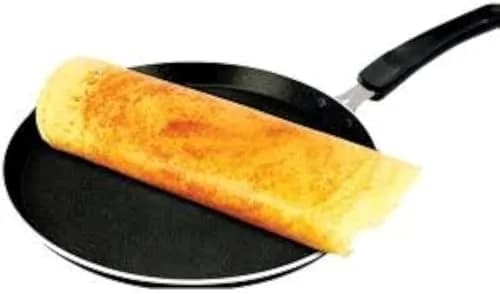 SHRIYA Aluminum Saute Fry Pan with Non-Stick Coating 10" | Even Heat & Easy Cleaning thumbnail 1