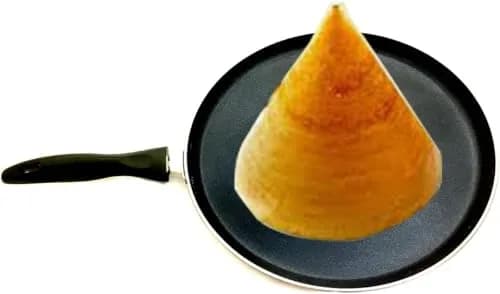 SHRIYA Aluminum Saute Fry Pan with Non-Stick Coating 10" | Even Heat & Easy Cleaning thumbnail 5