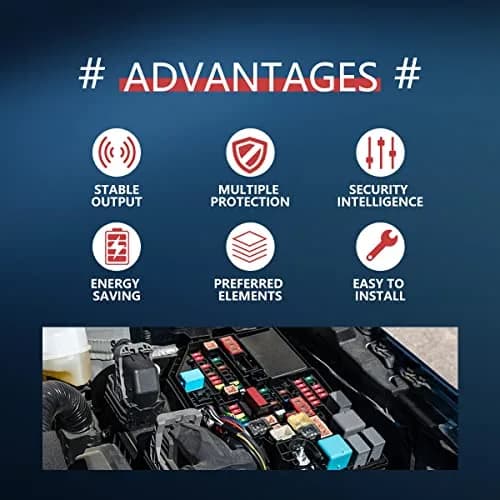 JOINAP 4 Pack High Power 4 Pin Fuse Box Relay for GM | Durable OEM-Quality Automotive Relay thumbnail 6