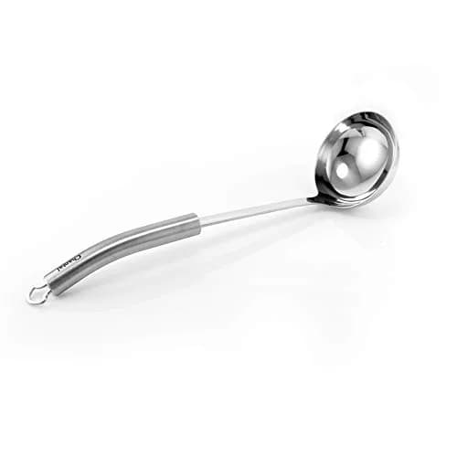 Chantal 4 oz Stainless Steel Soup Ladle Utensil | Ergonomic Handle, Stay-Cool Cement, Dishwasher Safe thumbnail 3