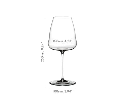 Riedel Winewings Champagne Wine Glass 125ml | Flat Wing Design for Aromatic Intensity thumbnail 3