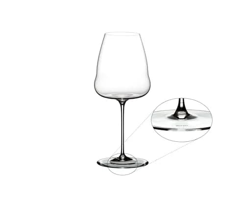 Riedel Winewings Champagne Wine Glass 125ml | Flat Wing Design for Aromatic Intensity thumbnail 4