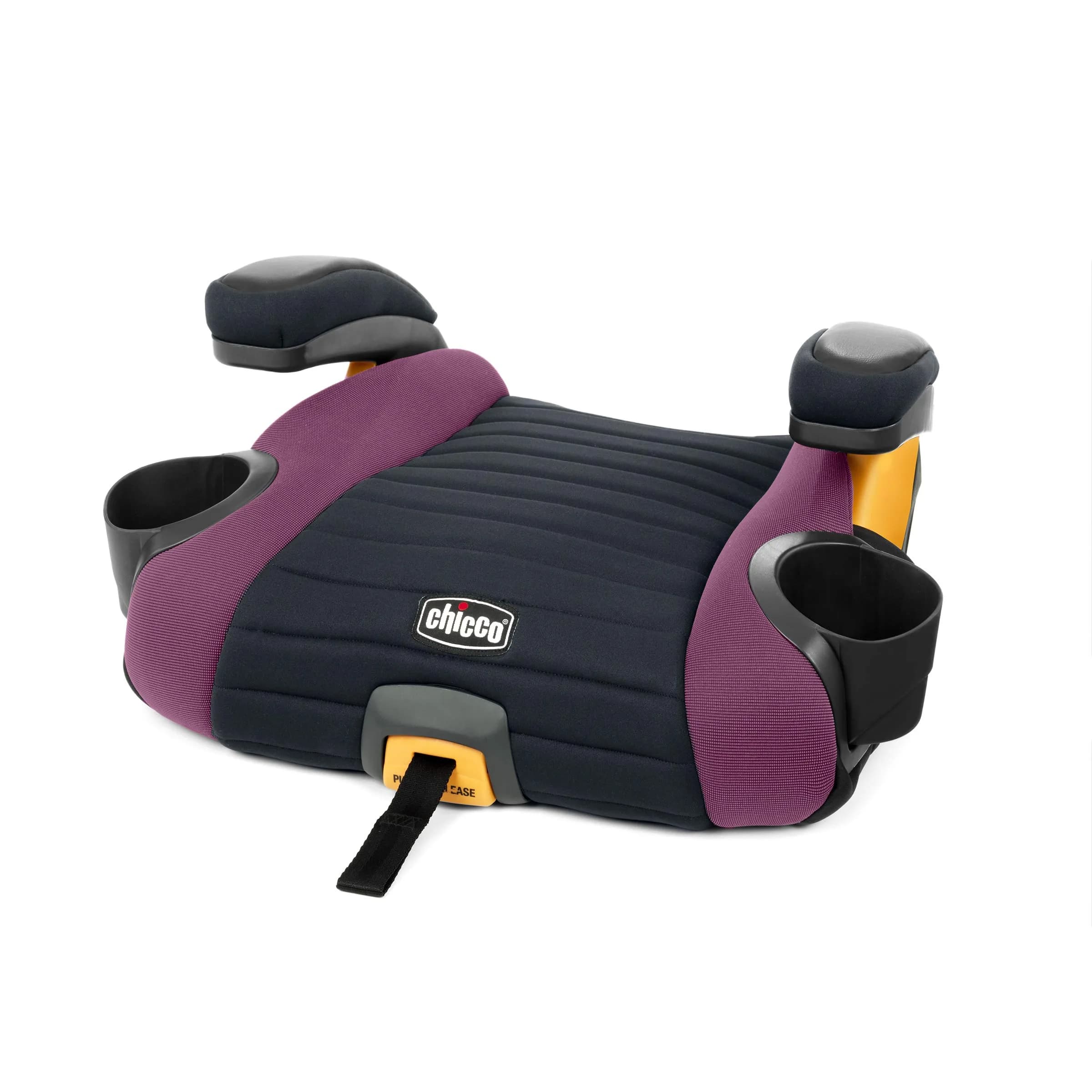 Chicco GoFit Plus Backless Booster Car Seat with Latch, 40-110 lbs, 2.69 kg (5.5 lb) | Pink Vivaci - main product image
