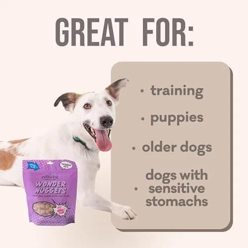 Polkadog Pork & Apple Wonder Nuggets | Soft & Chewy Dog Treats, 10oz thumbnail 6