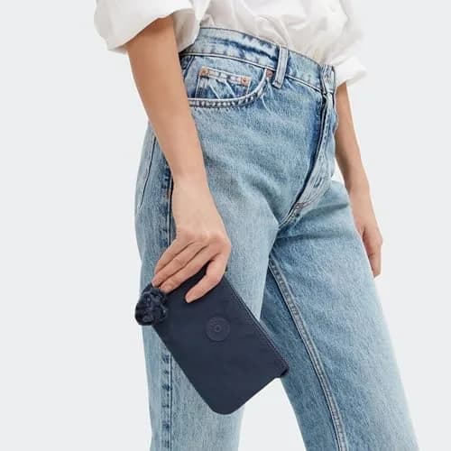Kipling Creativity Large Pouch Blue Bleu | Versatile Cosmetics Kit, Lightweight Travel Organizer (156 g / 5.5 oz) thumbnail 6