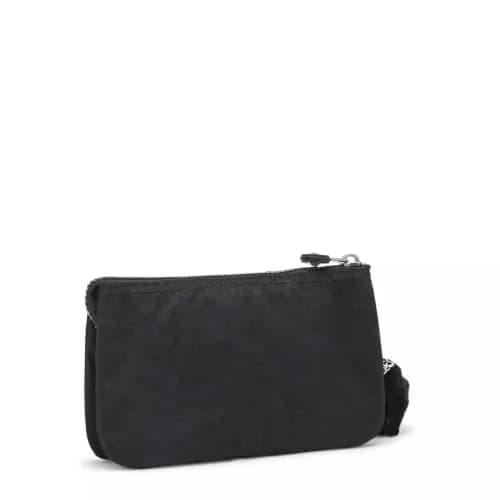 Kipling Creativity Large Pouch, Black Noir | Water Resistant Nylon Travel Organizer thumbnail 2