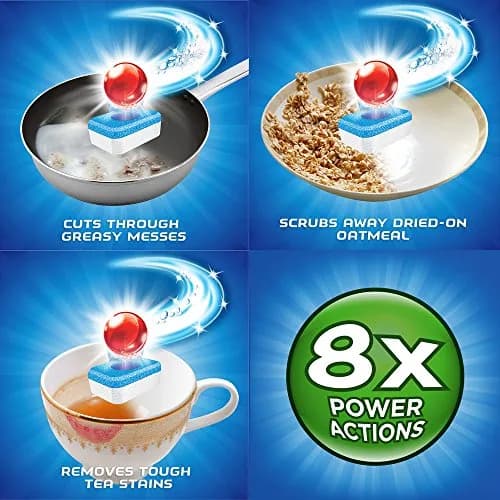 Finish All in 1 Dishwasher Tablets 38 Count | Deep Clean & Shine for Indian Kitchens thumbnail 2