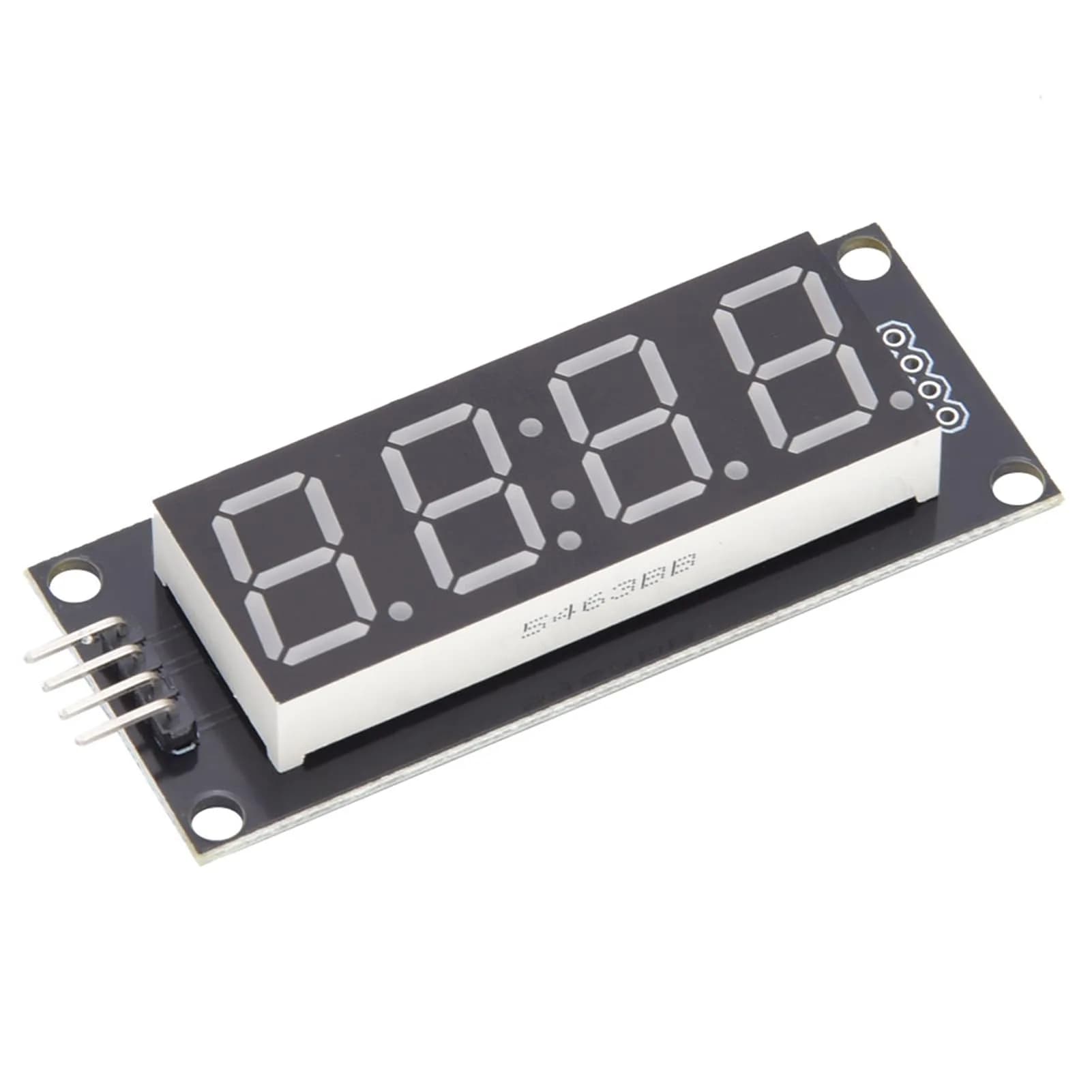 Hyuduo 4-Digit 7-Segment LED Display Module with TM1637 IC, Blue LEDs | Raspberry Pi Compatible - main product image