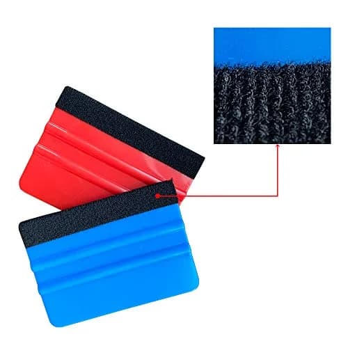 UTSAUTO 14Pcs Felt Edge Squeegee Car Wrapping Tool Kit 100x70mm | Vinyl Wrap, Window Tint, Wallpaper Installation thumbnail 4