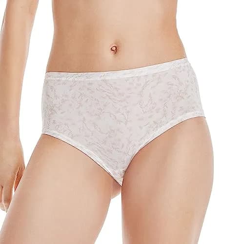 Hanes Women's ComfortFlex Fit Stretch Briefs Panties, Microfiber, Assorted, X Large | Breathable, No-ride-up, Tagless thumbnail 2
