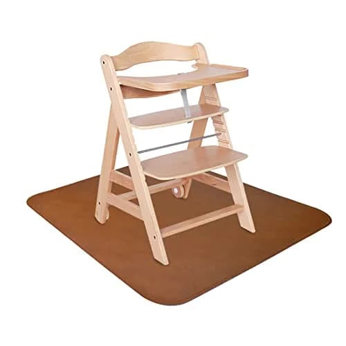 Linkidea Vegan Leather Splat Mat 39'' x 39'' Waterproof Floor Protector for Indoor Outdoor Use thumbnail 5