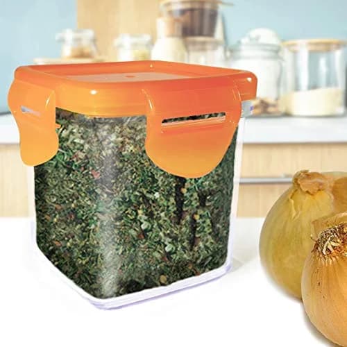 Nutrichopper Transparent Container 2-Pack with Airtight Locking Lid, Dishwasher Safe, Food Grade Acrylic thumbnail 3