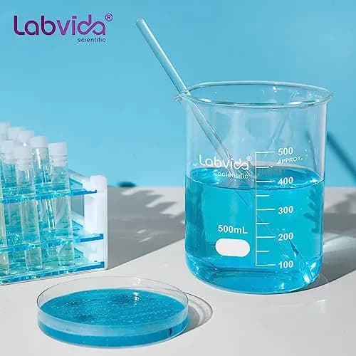 Labvida Griffin Low Form Glass Beaker 5000ml | ASTM E960 Compliant, Borosilicate, High-Temperature Resistance thumbnail 5