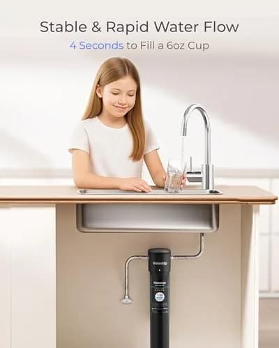 Waterdrop RF15 Under Sink Water Filter Replacement | Reduces PFOA/PFOS, PFAS, Lead, Chlorine, Bad Taste & Odor, 19,000 Gallons thumbnail 8