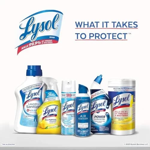 Lysol Click Gel Automatic Toilet Bowl Cleaner Stamp, Refreshing Mango & Hibiscus Scent, 6 Count (Pack of 1) | Cleans and Freshens with Every Flush thumbnail 6