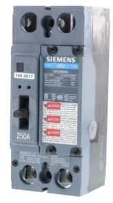 SIEMENS 3VAE250N3R Breaker 250A Enclosure TYP 3R | Black Circuit Breaker for Heavy-Duty Use thumbnail 2