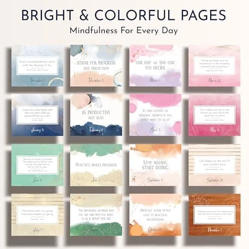 RYVE Motivational Calendar Quotes & Reflections | Inspirational Gift for Women, Perpetual Daily Affirmations (5 in x 4 in) thumbnail 4