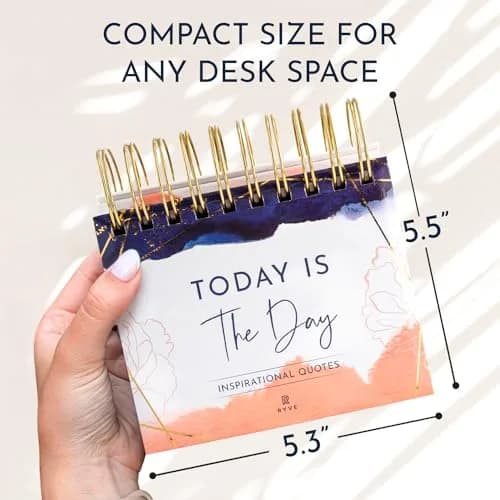 RYVE Motivational Calendar Quotes & Reflections | Inspirational Gift for Women, Perpetual Daily Affirmations (5 in x 4 in) thumbnail 6