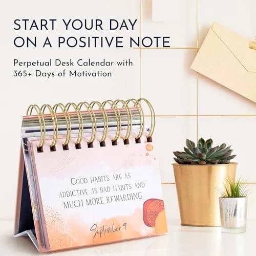 RYVE Motivational Calendar Quotes & Reflections | Inspirational Gift for Women, Perpetual Daily Affirmations (5 in x 4 in) thumbnail 3