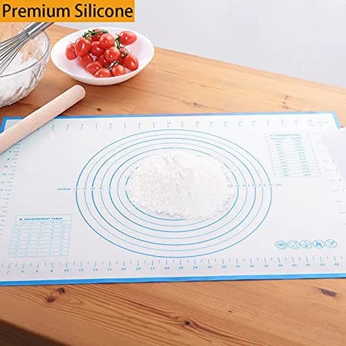LIMNUO Silicone Baking Mat 24" x 16" | Non Stick, Thick, Reinforced Fiberglass (70-120c) thumbnail 2