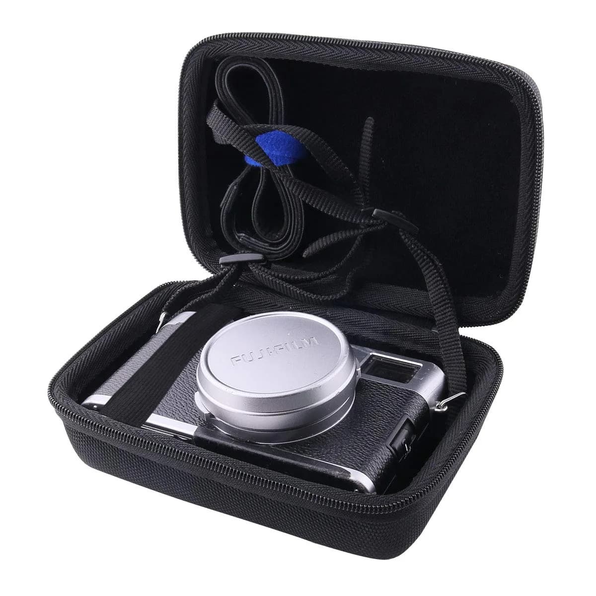 WERJIA Hard Carrying Case for Fujifilm X100V/X100VI/X100F/X100S | Compact, Hard EVA, Black - main product image