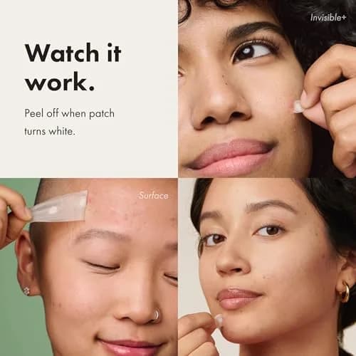 Mighty Patch Acne Pimple Patches 26 Ct | Hydrocolloid Skin Care for Clearer Skin thumbnail 3