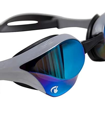 ARENA Unisex Cobra Ultra Swipe Racing Swim Goggles for Adults, Blue/Silver | Anti-Fog Polycarbonate Mirrored Lens thumbnail 4