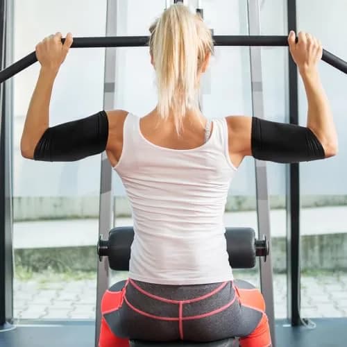HEALLILY Arm Shaper Wrap Belt Elastic Slimming Support for Women | Breathable Lightweight Arm Support Sleeve to Improve Blood Circulation & Ease Muscle Fatigue thumbnail 9