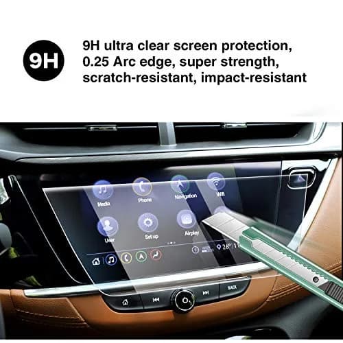 YEE PIN Screen Protector for Buick Envista 2024-2025 | Tempered Glass 9H, 11" & 8" Touchscreen thumbnail 4