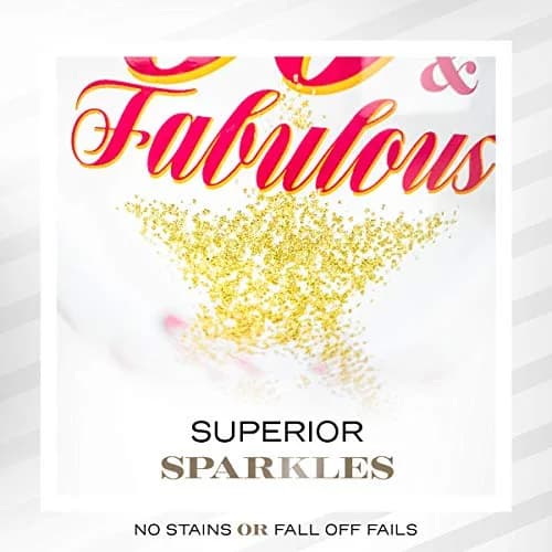 SAY HO UM 60 and Fabulous Birthday Wine Glass for Women | 23 oz, 8.8 Inch Tall | Fun Gift for Woman Turning 60 thumbnail 5