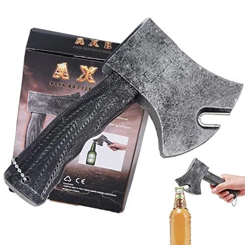AMJUDOT Refrigerator Magnetic Axe Bottle Opener | Magnetic & Axe Hammer Shape, 18.5 x 10 x 5 cm thumbnail 5