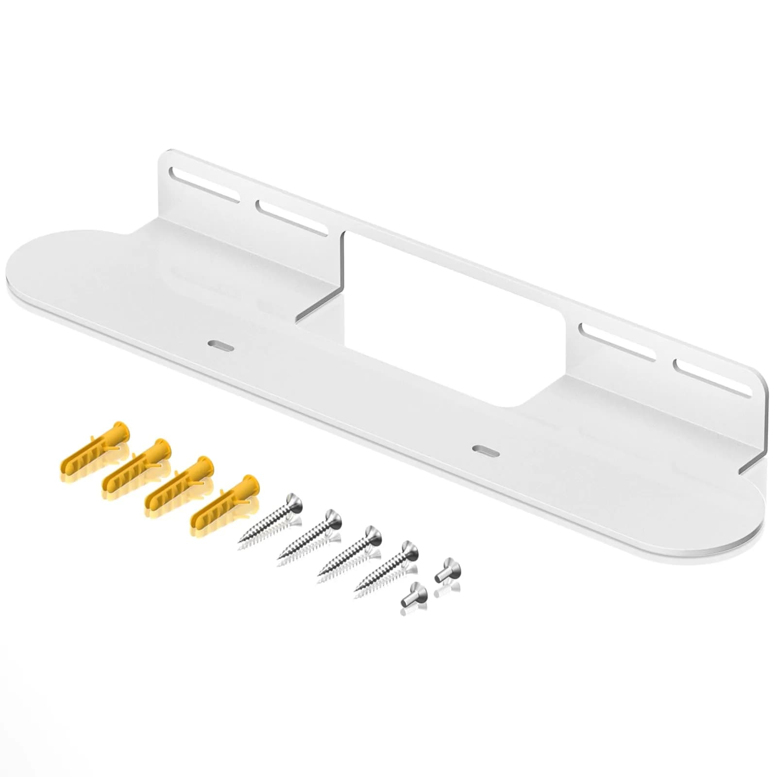 notiela Heavy Duty Wall Mount for Sonos Beam White | Space-Saving Soundbar Bracket