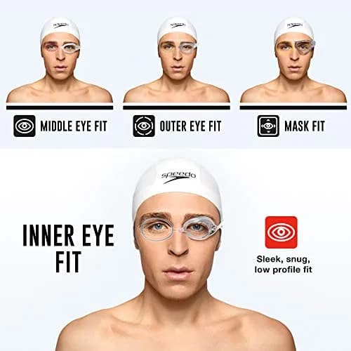 Speedo Women's Mirrored Vanquisher Swim Goggles | Anti-Fog UV Protection thumbnail 2