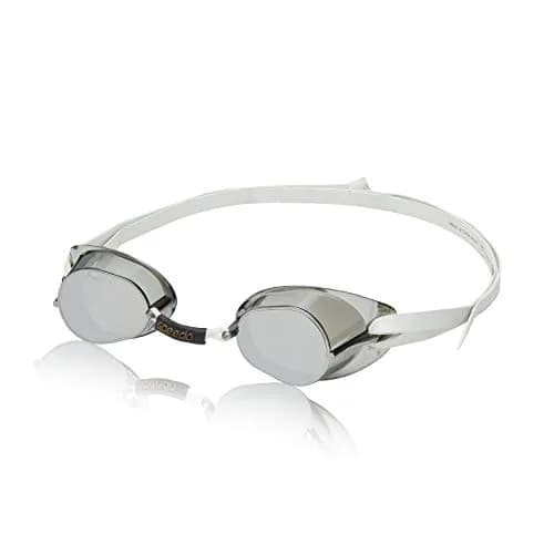 Speedo Unisex-Adult Swedish Swim Goggles | Mirrored, Low-Profile, Self-Assembly thumbnail 3