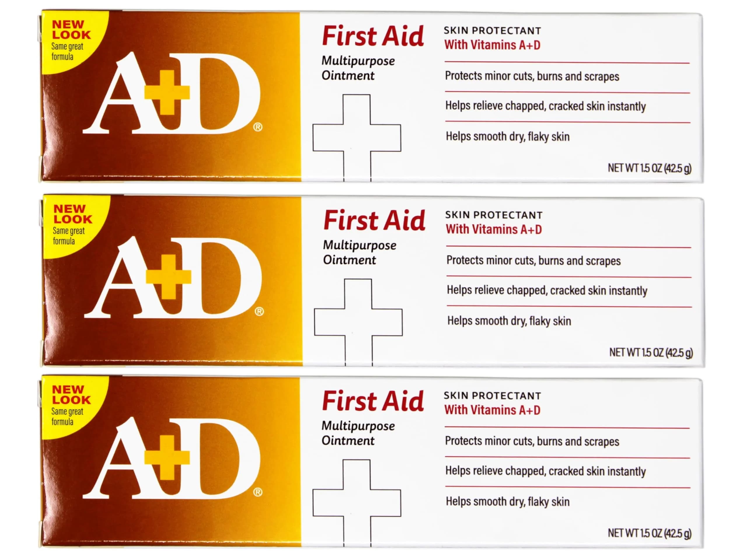 A+D First Aid Ointment 1.5 Oz | Multipurpose Dry Skin Moisturizer & Skin Protectant - main product image