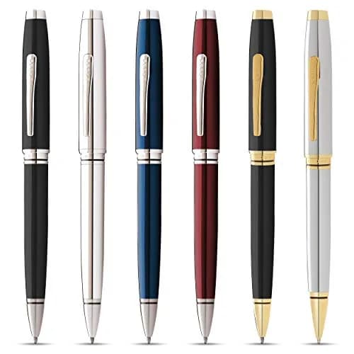 Cross Coventry Ballpoint Pen (Medium Stroke Thickness with Gift Box) Red/Chrome | Classic, Refillable, Gift-Ready thumbnail 3